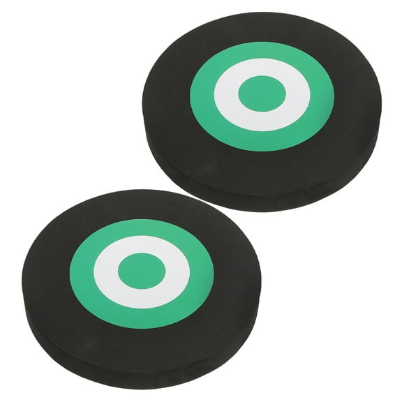 LITINKIMI 2Pcs Portable Eva Archery Target with Wear Resistant Rings for Outdoor Bow Practice and Training