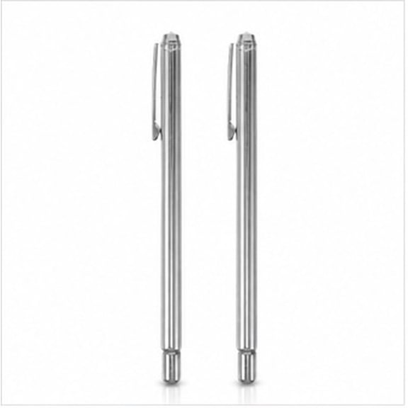 LITINKIMI 2pcs Dowsing Rods Telescoping Adjustable Length Stainless Steel