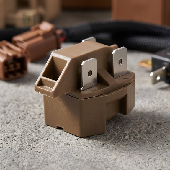 LITINKIMI 2Pcs Refrigerator Motor Start Relay Brown Overload Protector for Household Fridge and Cooler Repair