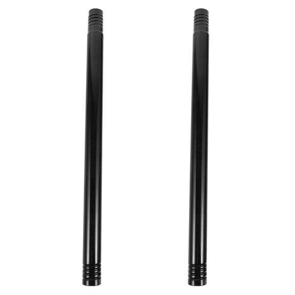 LITINKIMI 2Pcs Stainless Steel Flag Pole Extension Rod for Home Use Black Heavy Duty Flagpole Part Kit
