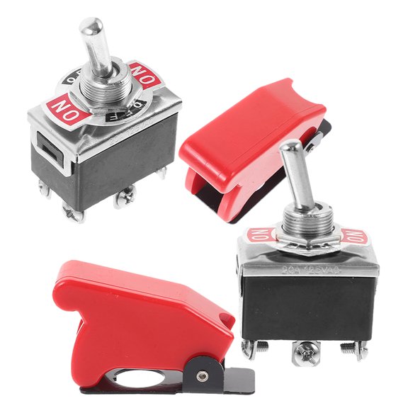 LITINKIMI 2Pcs Toggle Switch for Auto Car with Features to Prevent Accidental Activation
