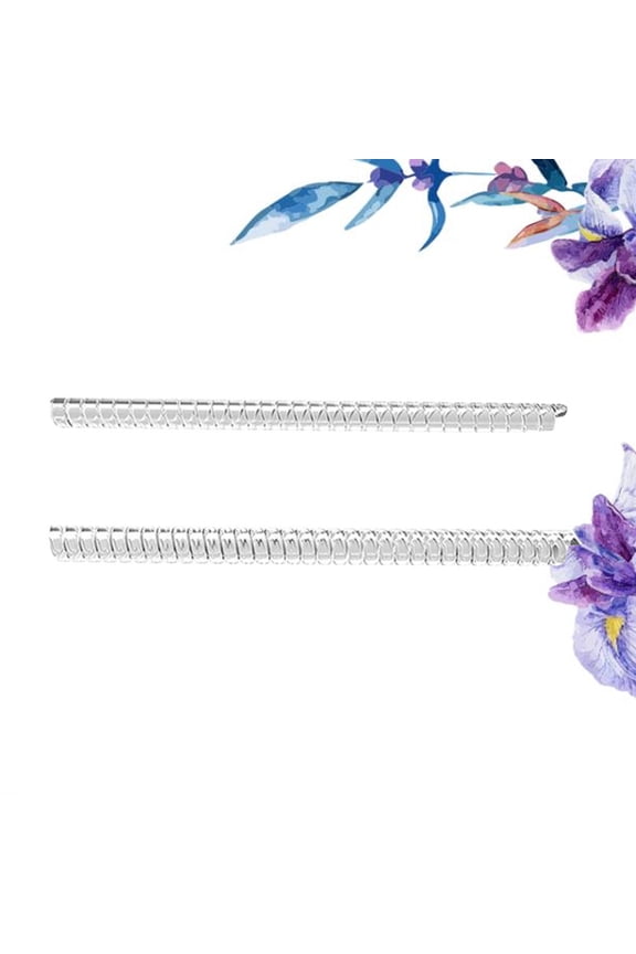 2Pcs Transparent Ring Tightener for Loose Rings Spiral Coil for Women