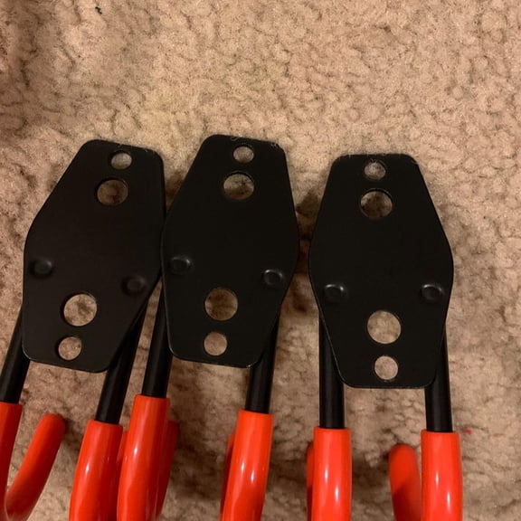 LITINKIMI 2Pcs Multi Function Wall Organizer Metal Hooks for Hanging Tools and Equipment