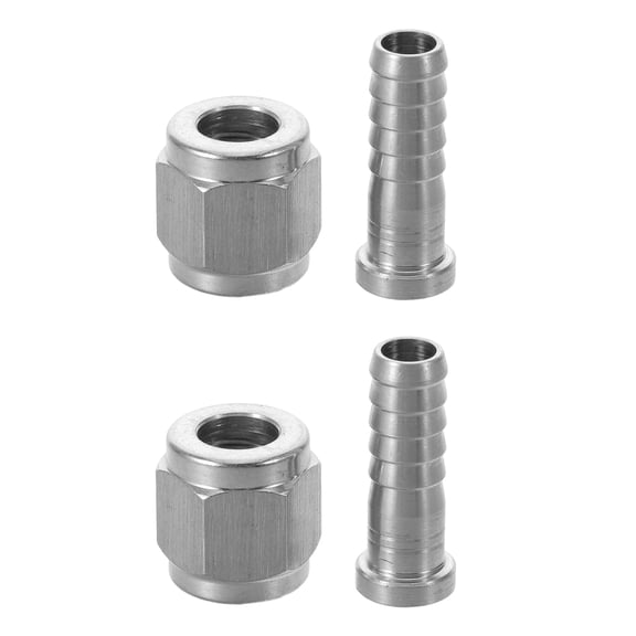 LITINKIMI 2Set Quick Disconnect Keg Coupler Adapter Kit Alloy Material for Brewing Setup