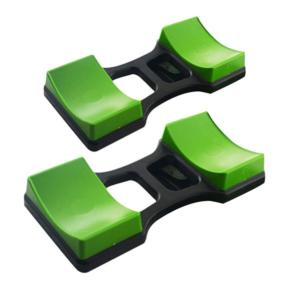LITINKIMI 2pcs Kettlebell Storage Rack For Home Workout Sleek Design With Anti-Slip Weight Storage