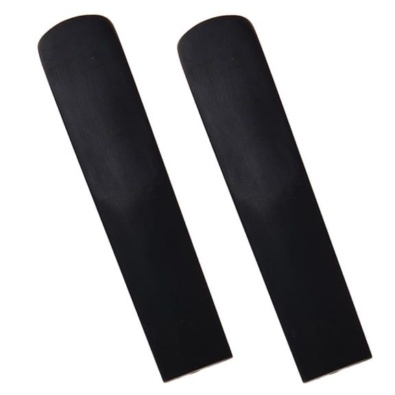 LITINKIMI 2pcs Resin Tenor Saxophone Reeds Tenor Saxophone Sound Hole Pad Black Music Practice