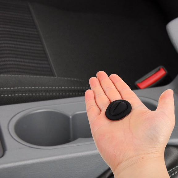 LITINKIMI 3-Pack Black Silicone Car Cup Holder Inserts, Non- Center Console Liners, Vehicle Interior Accessories for Cars