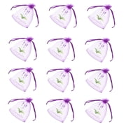 LITINKIMI Portable Lavender Sachet Bags, Purple Mesh for Dried Flowers and Herbs