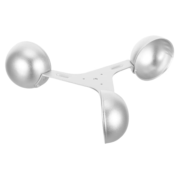 LITINKIMI Weather-Resistant Wind Gauge with Precise 3-Cup Anemometer for Accurate Speed Monitoring