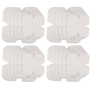 LITINKIMI Quilting Bowl Cozy Set, Soft White Felt Pre-Cut Batting, Versatile 36-Piece Craft Supplies