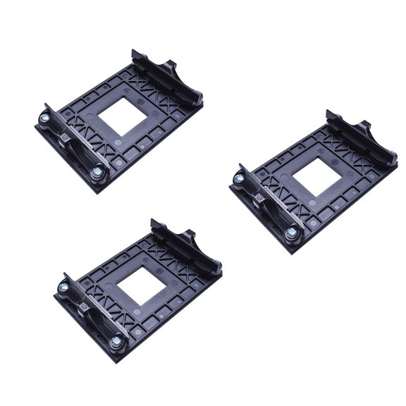 LITINKIMI 3PCS CPU Heatsink Bracket Plastic Black Heat Dissipation for Computer Assembly and Hardware Upgrade