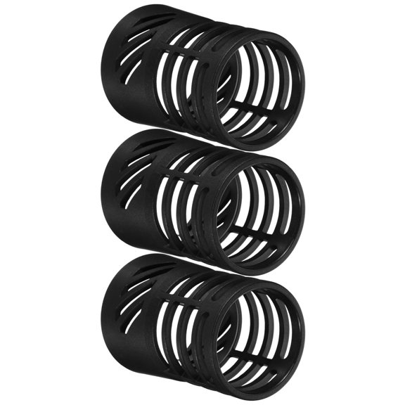 LITINKIMI 3Pcs Heat Gun Protective Hood Black Heat Resistant Nozzle Shield for Precise Repair Tasks