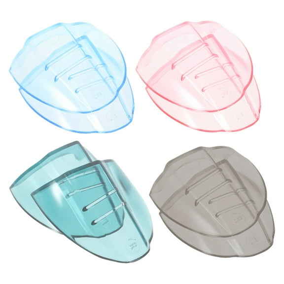 LITINKIMI 4 Pairs Safety Glasses Side Shields for Glasses, Slip on Clear Eye Glasses