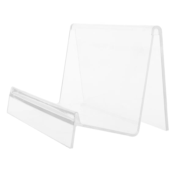 LITINKIMI Clear Acrylic Wallet Organizer Stand Transparent Non Slip Base 4Pcs
