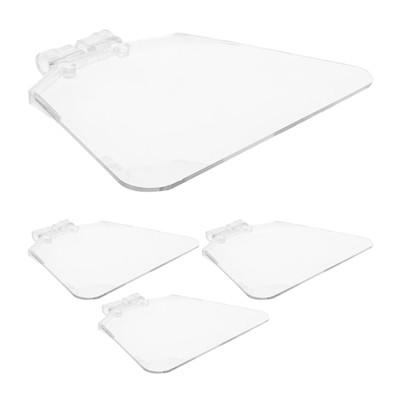 LITINKIMI 4Pcs Bench Grinder Protective Cover Panel Clear Safety Shield