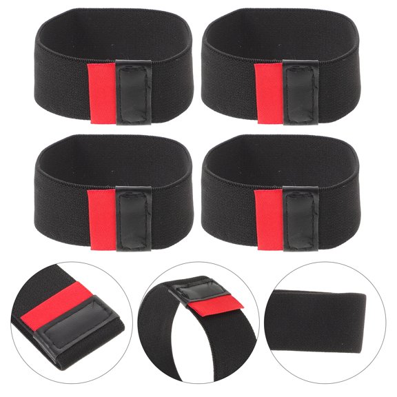 LITINKIMI 4Pcs Fishing Reel Straps Nylon Band for Secure Binding and Shock Absorption Spool Protection Cover