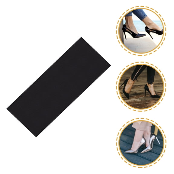 LITINKIMI Black Sole Protector Pads Non- for High Heels and Sports Shoes, 4 Pieces Shoe Grip Pads
