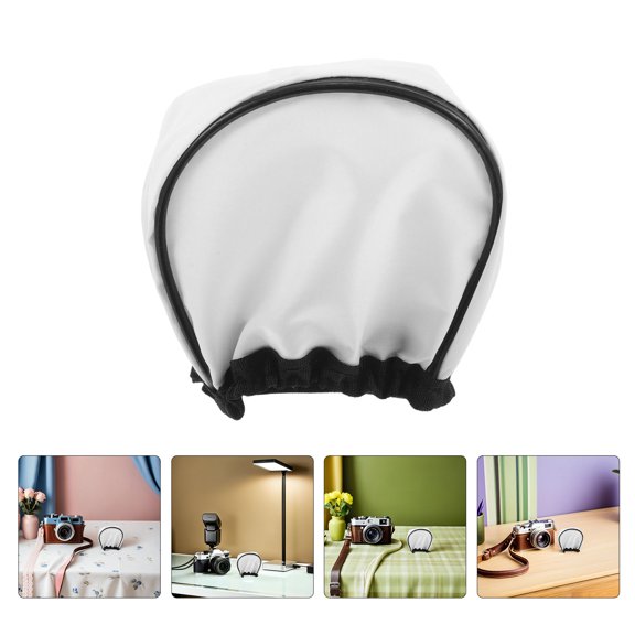 LITINKIMI 4Pcs Photography Flash Diffuser White Softbox for Camera Compatible with Multiple Flash Units