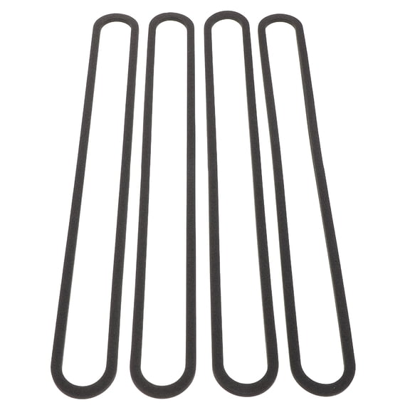 LITINKIMI 4Pcs Vacuum Sealer Foam Gasket Strips Black for Kitchen Upper Gasket Replacement and Airtight Seal