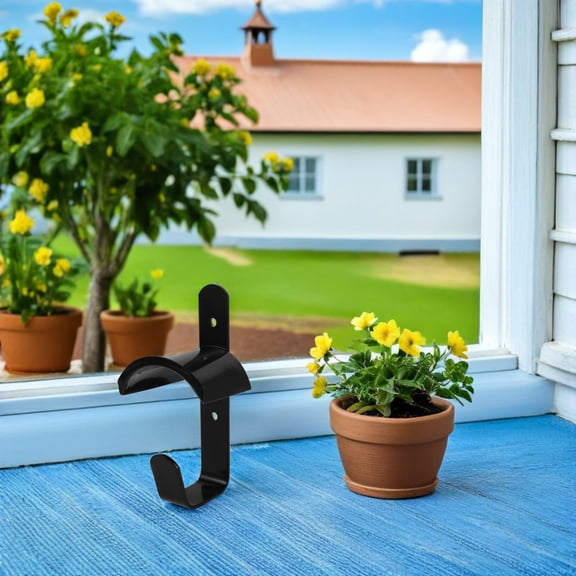 LITINKIMI 4Pcs Wall Mount Horse Bridle Rack Black Metal Organizer for Tack Storage in Barn Stalls