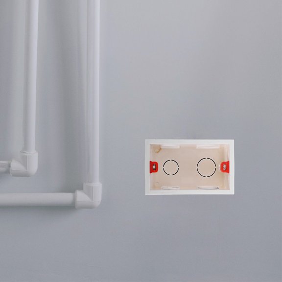 LITINKIMI 5 Pcs Flush Mount Electrical Box For Concealed Wiring In Universal Design