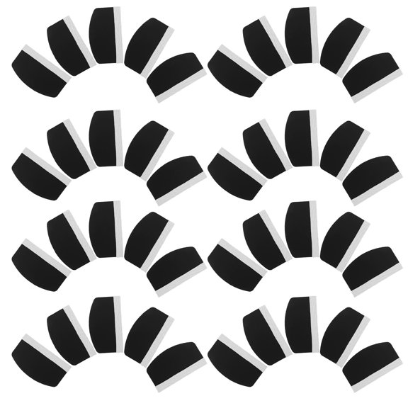 LITINKIMI 50Pcs Vinyl Wrap Squeegee Black Plastic Film Wrapping Tool for Home with Scratch Resistance