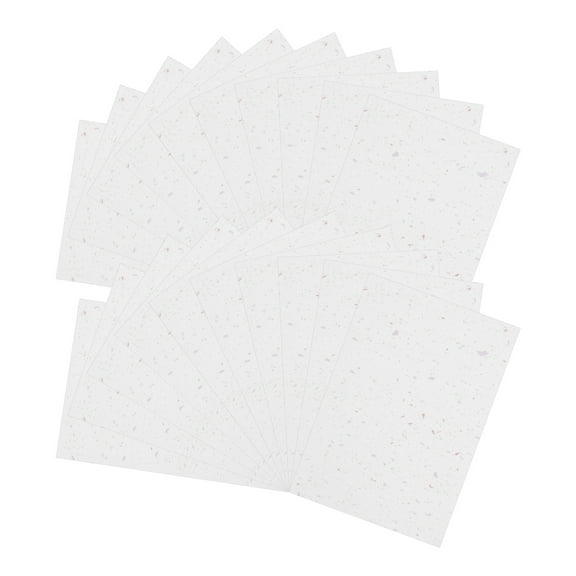 LITINKIMI 50Pcs White Watercolor Postcards for Mailing with Rubber Stamp Compatibility