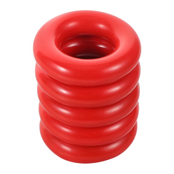 LITINKIMI 5Pcs Adjustable Red Golf Swing Trainer Rings for Enhanced Stability and Improved Practice Performance