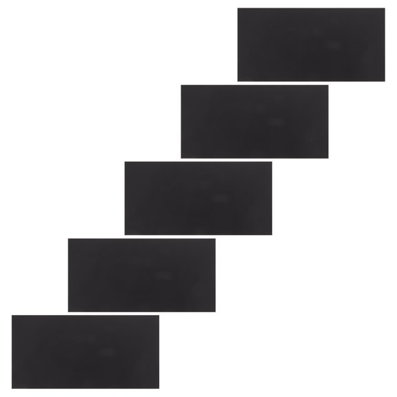 LITINKIMI 5Pcs Black LED Light Dimming Stickers Self Adhesive Waterproof Sheets for Electronics