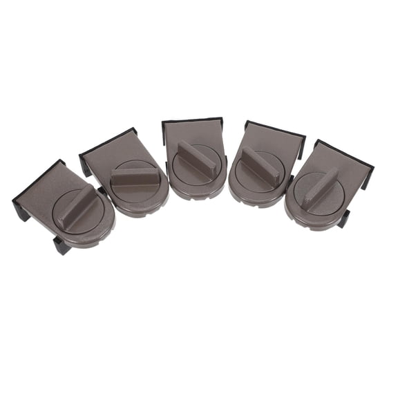 LITINKIMI 5Pcs Universal Sliding Window Latch Kit Plated Silver for Horizontal Sash with Easy Installation and Secure Fit