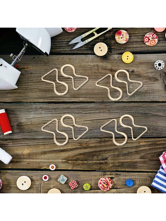 DIY Waist Belt Connectors, Golden Alloy, Durable and Stylish, 6Pairs
