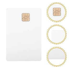 LITINKIMI 6-Pack White PVC ID Cards for Work Access Control, , and Employee Identification