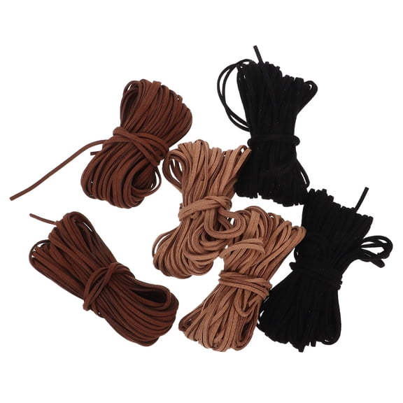 LITINKIMI Flat Faux Suede Cord in Assorted Colors for Jewelry Making and Craft Projects