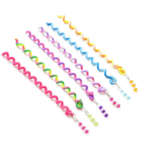 LITINKIMI 6-Piece Hair Braiding Tools Set for Daily Styling Polymer Clay Accessories for Easy Hair Design