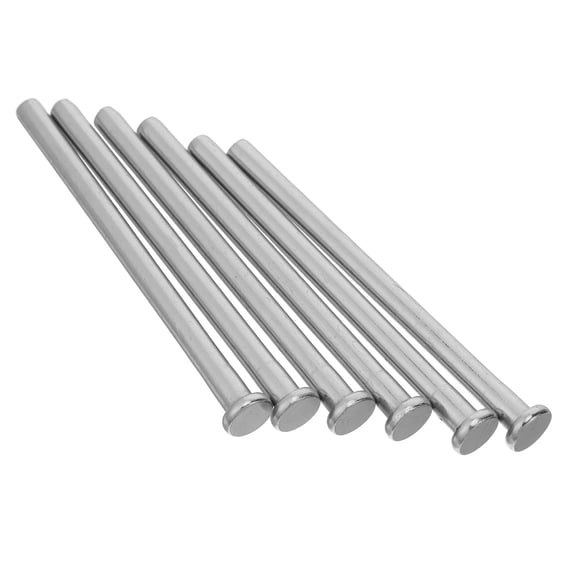 LITINKIMI 6-Pack Heavy Duty Plated Stainless Steel Removable Door Hinge Pins for Wood Door Replacement