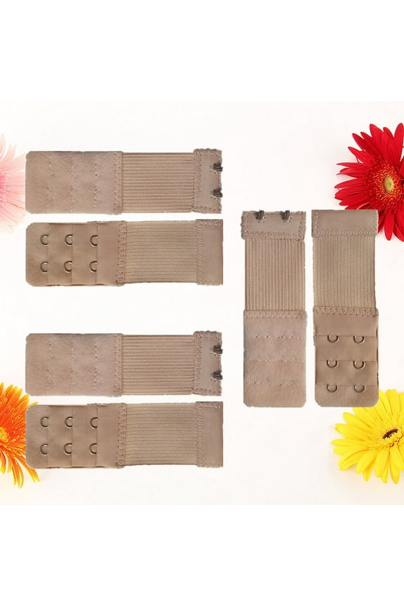 6Pcs Lingerie Straps Extender for Bra Shrinkage and Comfort