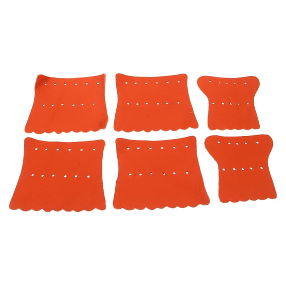 LITINKIMI Orange Billiard Table Corner Pockets Precise Fit and Comprehensive Coverage 6Pcs
