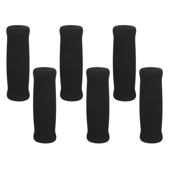 LITINKIMI 6Pcs Protective Black Sponge Sleeves for Dog Leash Comfortable Handle Cover
