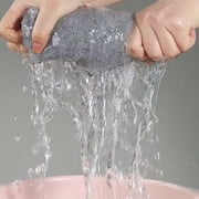 LITINKIMI High-Grade Microfiber Towels, Light Grey, Excellent Washing Power, for Home 6Pcs