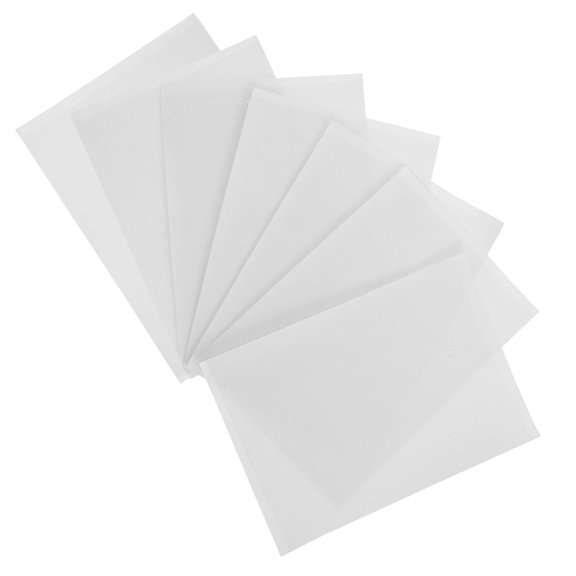 LITINKIMI 7Sheets Water Soluble Embroidery Transfer Paper with Sticky Stabilizer for Detailed Designs