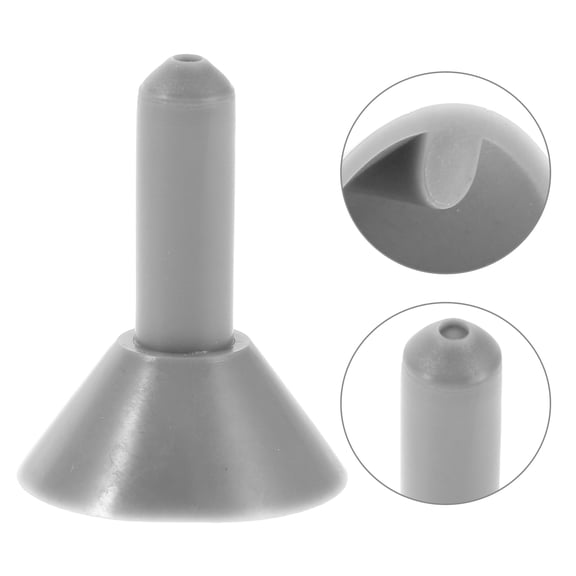 LITINKIMI 8Pcs Grey Tent Pole Caps Universal Fit Lightweight Protective Covers for Tent Pole Repair and Support