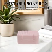 LITINKIMI Compact Travel Soap Case, Portable Soap Holder Cover, Assorted Colors for Gym, Bath