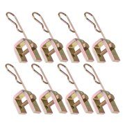 LITINKIMI 8Pcs Metal Valve Stem Extender Clips for Car and Truck Tires with Easy Installation