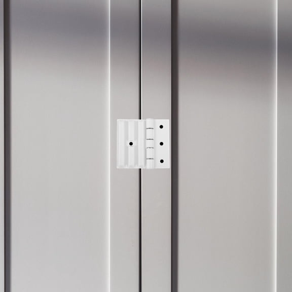 LITINKIMI Steam Room Door Hinge, Durable Plastic, Smooth Surface, White, Minimalist Design
