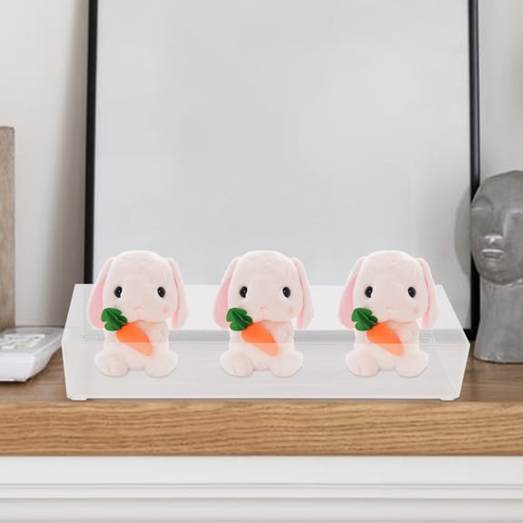 LITINKIMI Action Figure Storage Box Transparent for Home and Collectibles Display