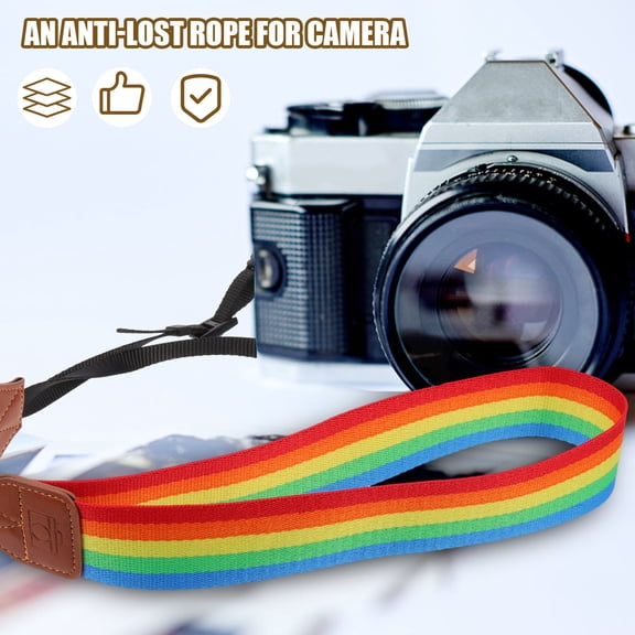 LITINKIMI Adjustable Camera Strap with Woven Design for Outdoor Photography and Universal Use