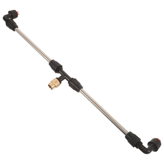 LITINKIMI Backpack Sprayer Boom Wand with 2 Nozzle Flat Fan Spray for Wide Coverage Agricultural Use