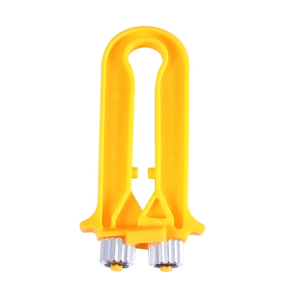 LITINKIMI Beekeeping Tight Wire Tensioner and Crimper with Metal Wheels for Frame Wire Orange