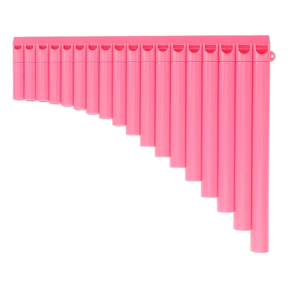 LITINKIMI Beginner Friendly Pink Pan Flute with Clear Sound for Campus and Concert Use