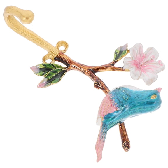LITINKIMI Bird Hooks For Wall Vintage Bird Hook Zinc Alloy Multi 1Pack